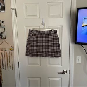 Plaid skort